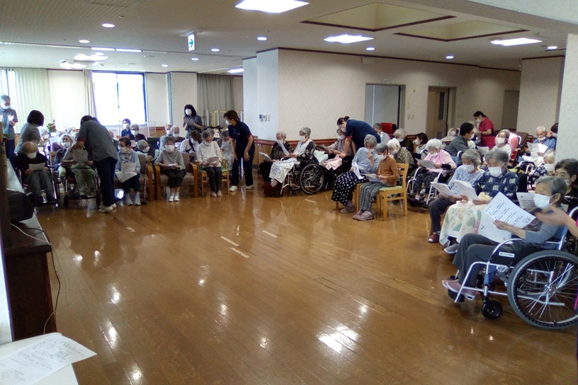 敬老会の様子