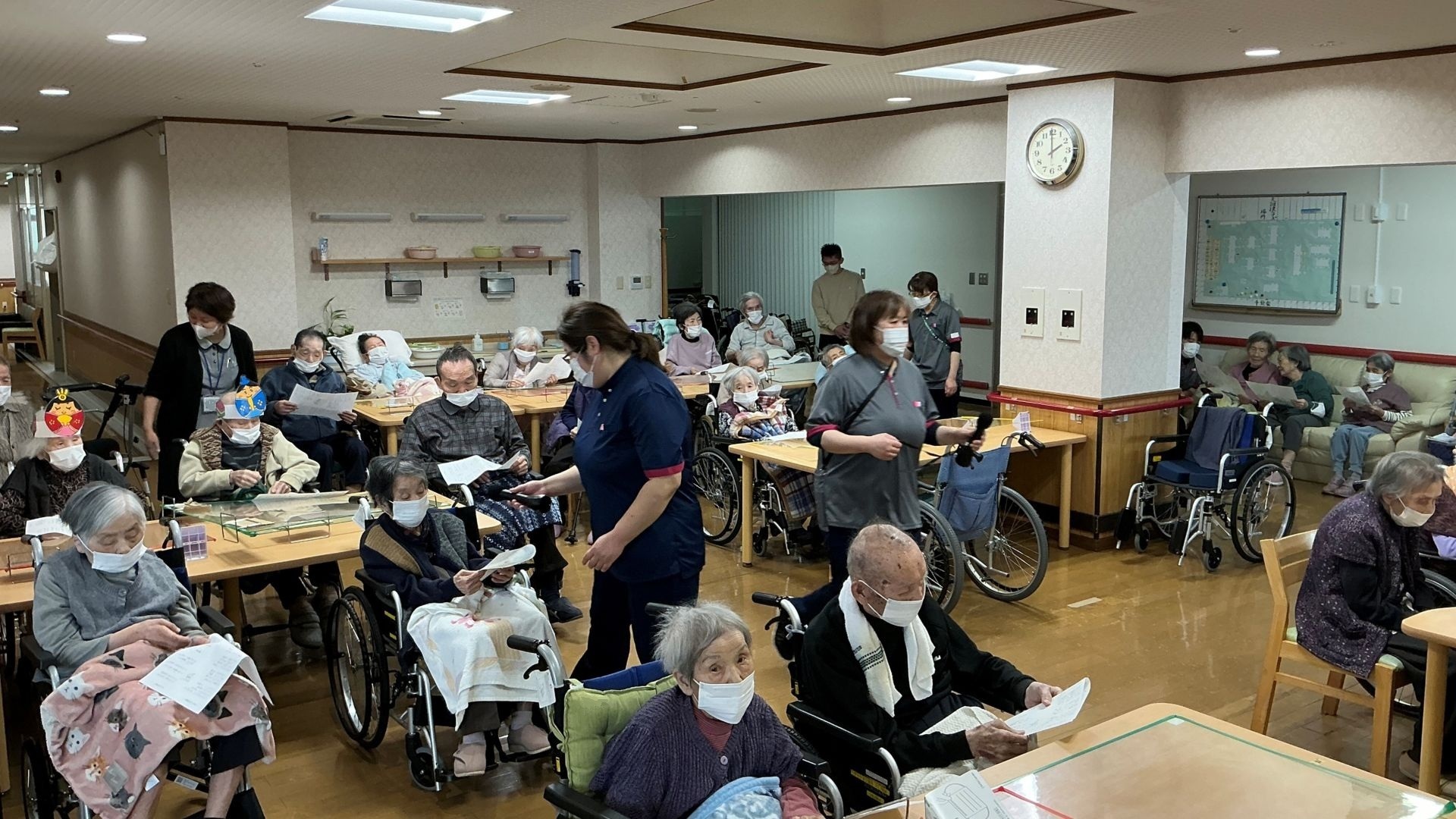 ひな祭りの様子